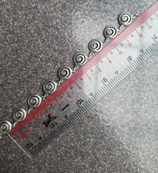 สร้อยคอเงินแท้ Greek Spiral Necklace Made In Greece งานเก่างานโบราณ สวยหายากมากๆ ราคาแบ่งปันครับ รูปที่ 9