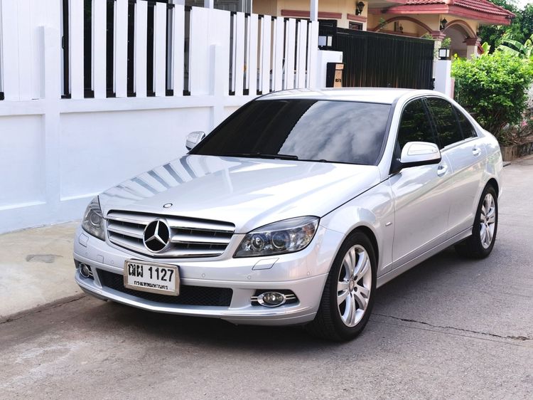 รถ Mercedes-Benz C-Class C200 Kompressor สี บรอนซ์เงิน