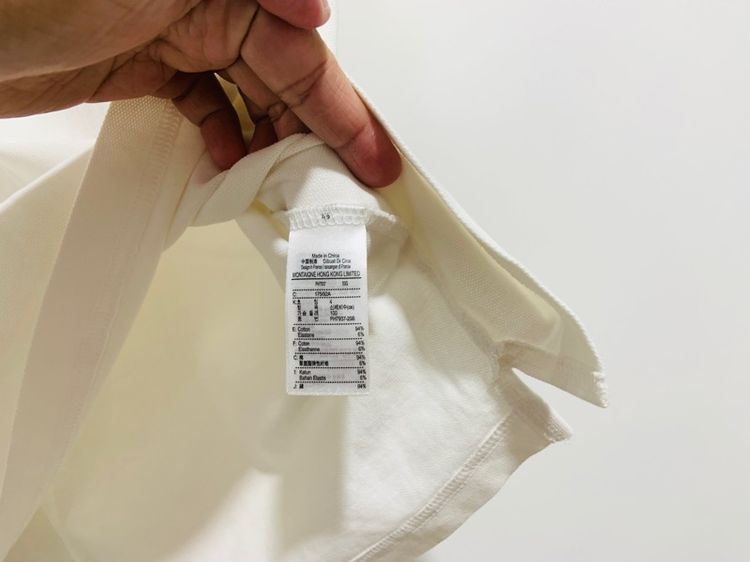 เสื้อโปโล LACOSTE slim fit แท้ 💯 size 3 ขนาด อก 19 ยาว 27 นิ้ว สภาพดีมาก ทรงสวย เนื้อผ้ายืดหนุ่นดีมาก หายากน่าสะสมครับ รูปที่ 6