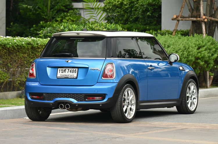 Mini COOPER 2011 รุ่นย่อยอื่นๆ Sedan เบนซิน ไม่ติดแก๊ส เกียร์อัตโนมัติ ฟ้า รูปที่ 4