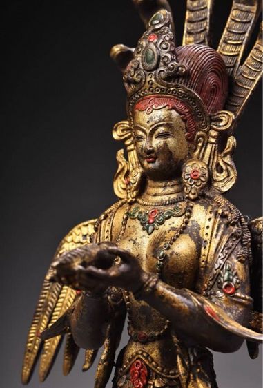 🕉️รูปปั้นพระแม่ตารา (Tara) สวยสมบรูณ์แบบ  รูปที่ 4