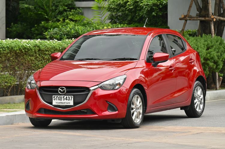 Mazda Mazda 2 2015 1.5 XD Sports Sedan ดีเซล ไม่ติดแก๊ส เกียร์อัตโนมัติ แดง