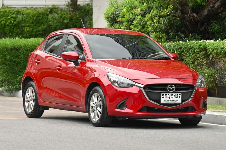 Mazda Mazda 2 2015 1.5 XD Sports Sedan ดีเซล ไม่ติดแก๊ส เกียร์อัตโนมัติ แดง รูปที่ 2