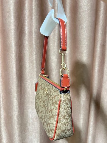 หญิง น้ำตาล หนังแท้ COACH NOLITA 19 IN