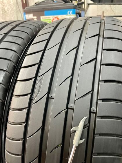 ล้อ SSW ขอบ 20” 6 รู 130 กว้าง 8.5 ET40 ใส่ MAJESTY HIACE หน้ายาว ยาง MARSHAL 245-45R20 ปี 25 ดอกยางสวยสวย ตุ่มหน้ายางยังเห็นอยู่ รูปที่ 15