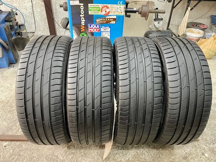 ล้อ SSW ขอบ 20” 6 รู 130 กว้าง 8.5 ET40 ใส่ MAJESTY HIACE หน้ายาว ยาง MARSHAL 245-45R20 ปี 25 ดอกยางสวยสวย ตุ่มหน้ายางยังเห็นอยู่ รูปที่ 16