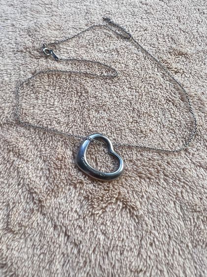 𝙏𝙞𝙛𝙛𝙖𝙣𝙮 𝙖𝙣𝙙 𝘾𝙤. Open heart necklace (11mm) รุ่นนี้ iconic ยาว 16 นิ้ว แท้ รูปที่ 3