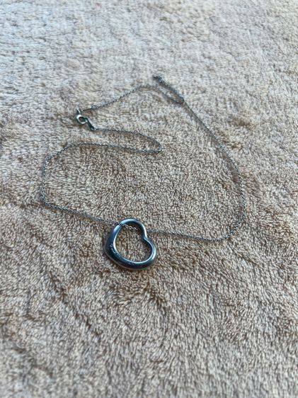 𝙏𝙞𝙛𝙛𝙖𝙣𝙮 𝙖𝙣𝙙 𝘾𝙤. Open heart necklace (11mm) รุ่นนี้ iconic ยาว 16 นิ้ว แท้ รูปที่ 4