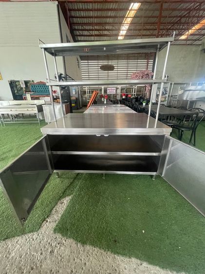 ตู้เตรียมสแตนเลสแท้เกรด 304 งานหนาพร้อมใช้งานแข็งแรง รูปที่ 7