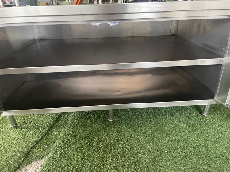 ตู้เตรียมสแตนเลสแท้เกรด 304 งานหนาพร้อมใช้งานแข็งแรง รูปที่ 6