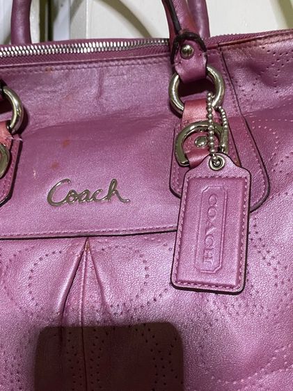 กระเป๋าหนังแท้   Coach งานนอก  รูปที่ 4