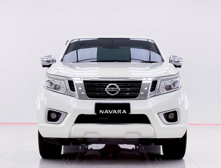Nissan NP300-NAVARA 2019 2.5 EL Calibre Pickup ดีเซล ไม่ติดแก๊ส เกียร์ธรรมดา ขาว รูปที่ 4