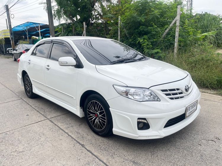 Toyota Corolla 2010 1.6 GXi Sedan เบนซิน LPG เกียร์อัตโนมัติ ขาว รูปที่ 3