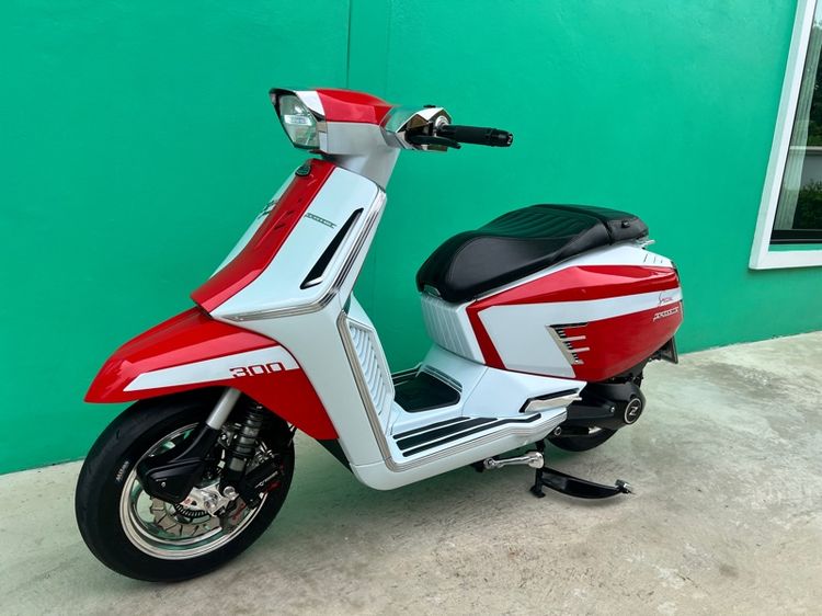 LAMBRETTA X300  สี แดงขาวปี24จด25 ABS ตัวพิเศษ (Special ) รูปที่ 15