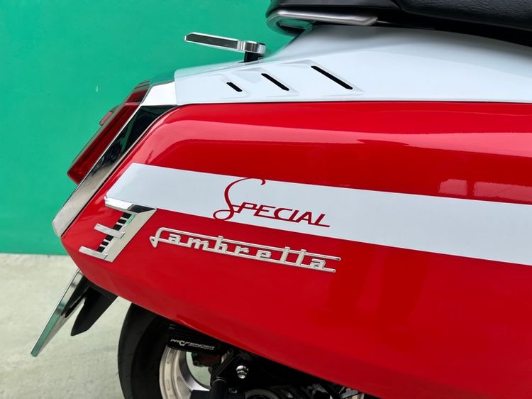 LAMBRETTA X300  สี แดงขาวปี24จด25 ABS ตัวพิเศษ (Special ) รูปที่ 4
