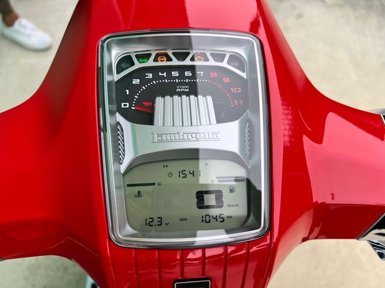 LAMBRETTA X300  สี แดงขาวปี24จด25 ABS ตัวพิเศษ (Special ) รูปที่ 10