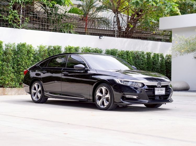 Honda Accord 2020 2.0 Hybrid Tech Sedan ไฮบริด ไม่ติดแก๊ส เกียร์อัตโนมัติ ดำ