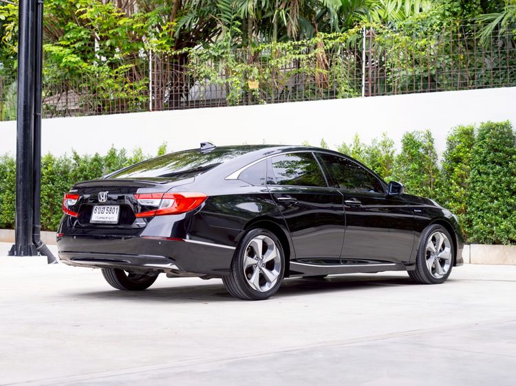 Honda Accord 2020 2.0 Hybrid Tech Sedan ไฮบริด ไม่ติดแก๊ส เกียร์อัตโนมัติ ดำ รูปที่ 4
