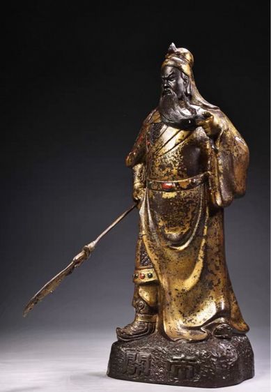 เทพเจ้ากวนสำริดเก่าโบราณ รูปที่ 4