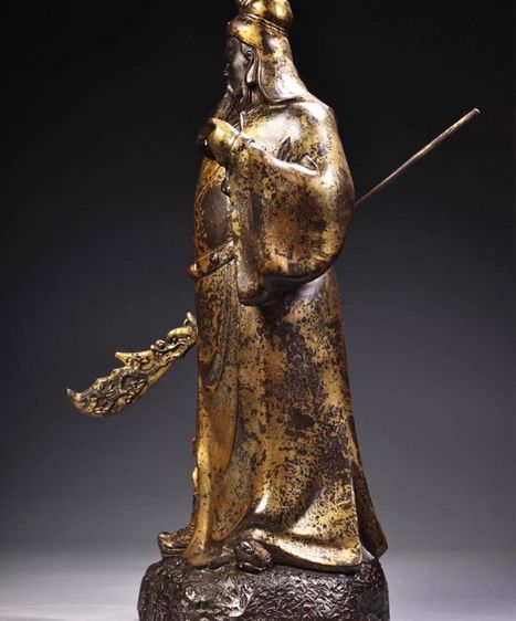 เทพเจ้ากวนสำริดเก่าโบราณ รูปที่ 6