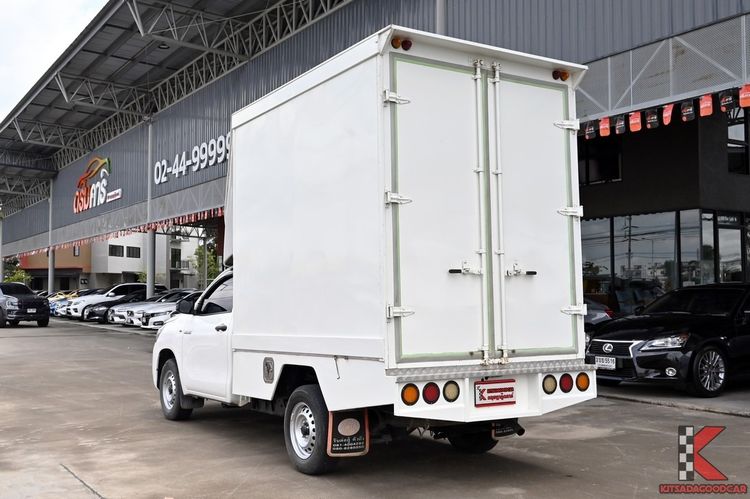 Toyota Hilux Revo 2023 2.4 Entry Pickup ดีเซล ไม่ติดแก๊ส เกียร์อัตโนมัติ ขาว รูปที่ 3