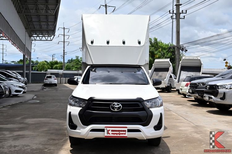 Toyota Hilux Revo 2023 2.4 Entry Pickup ดีเซล ไม่ติดแก๊ส เกียร์อัตโนมัติ ขาว รูปที่ 2