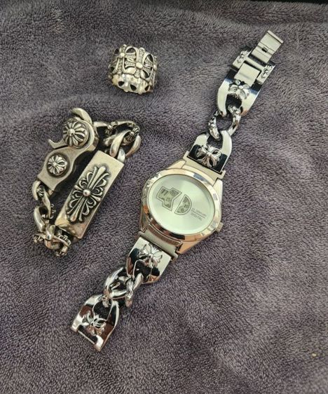 นาฬิกาวินเทจ แนว Chrome Hearts  รูปที่ 2