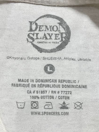 เสื้อยืด DEMON SLAYER รูปที่ 5
