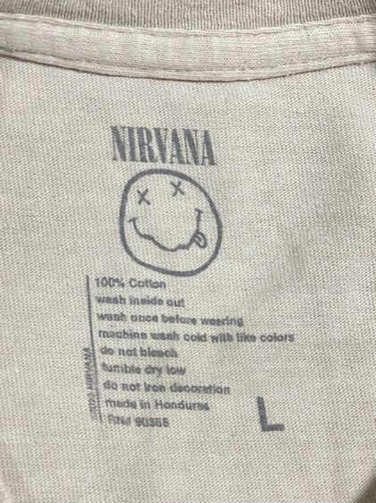 เสื้อวง NIRVANA รูปที่ 4