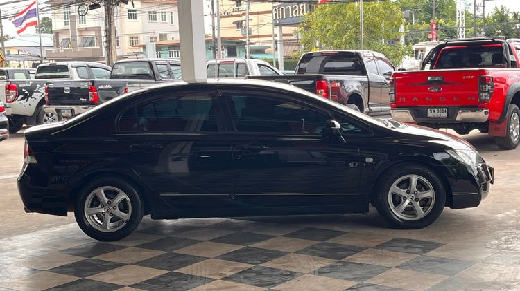 Honda Civic 2008 1.8 S i-VTEC Sedan เบนซิน ไม่ติดแก๊ส เกียร์อัตโนมัติ ดำ รูปที่ 4