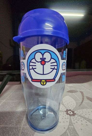 แก้วน้ำโดเรม่อนแบบใสของสะสมKFC รูปที่ 6