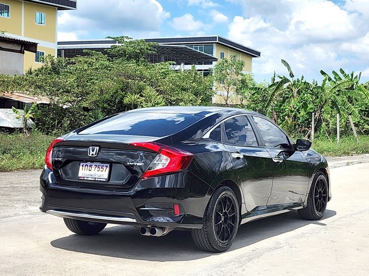 Honda Civic 2020 1.8 EL i-VTEC Sedan เบนซิน ไม่ติดแก๊ส เกียร์อัตโนมัติ ดำ รูปที่ 4