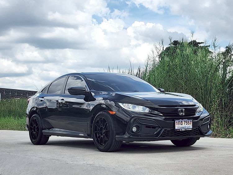 Honda Civic 2020 1.8 EL i-VTEC Sedan เบนซิน ไม่ติดแก๊ส เกียร์อัตโนมัติ ดำ