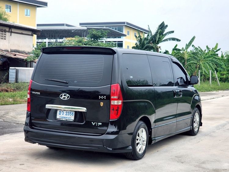 Hyundai H-1  2014 2.5 Elite Van ดีเซล ไม่ติดแก๊ส เกียร์อัตโนมัติ ดำ รูปที่ 4