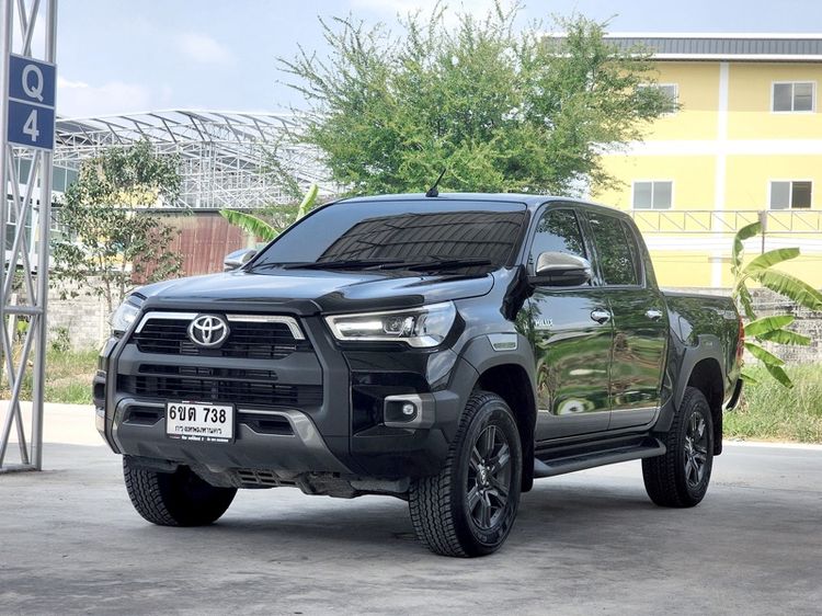 Toyota Hilux Revo 2024 2.4 Z Edition Entry Pickup ดีเซล ไม่ติดแก๊ส เกียร์อัตโนมัติ ดำ รูปที่ 3