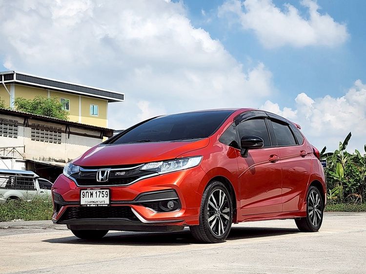 Honda Jazz 2019 1.5 RS Plus i-VTEC Sedan เบนซิน ไม่ติดแก๊ส เกียร์อัตโนมัติ ส้ม รูปที่ 3