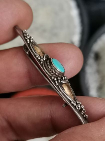 เข็มกลัดเงินแท้ แปะทองคำแท้ ค้อยแท้ งานเก่า งานนอก ถูกที่สุดครับ รูปที่ 4