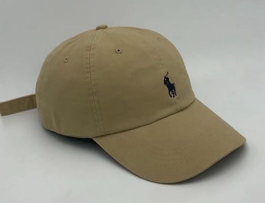 หมวก Polo Ralph Lauren Baseball Cap สี Nubuck น้ำตาลอ่อนโทนอบอุ่น Free Size สายปรับได้  รูปที่ 3