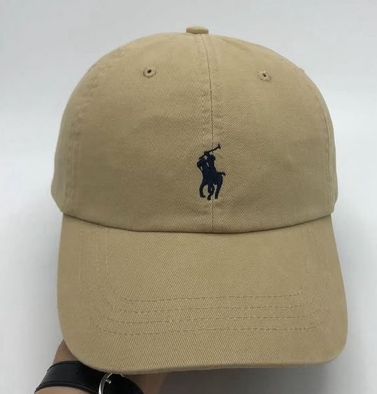 หมวก Polo Ralph Lauren Baseball Cap สี Nubuck น้ำตาลอ่อนโทนอบอุ่น Free Size สายปรับได้  รูปที่ 4