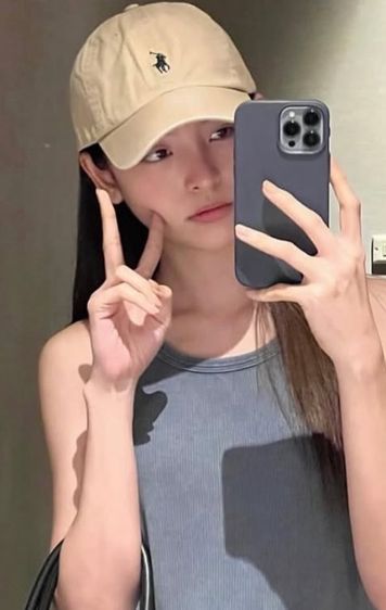 หมวก Polo Ralph Lauren Baseball Cap สี Nubuck น้ำตาลอ่อนโทนอบอุ่น Free Size สายปรับได้  รูปที่ 2