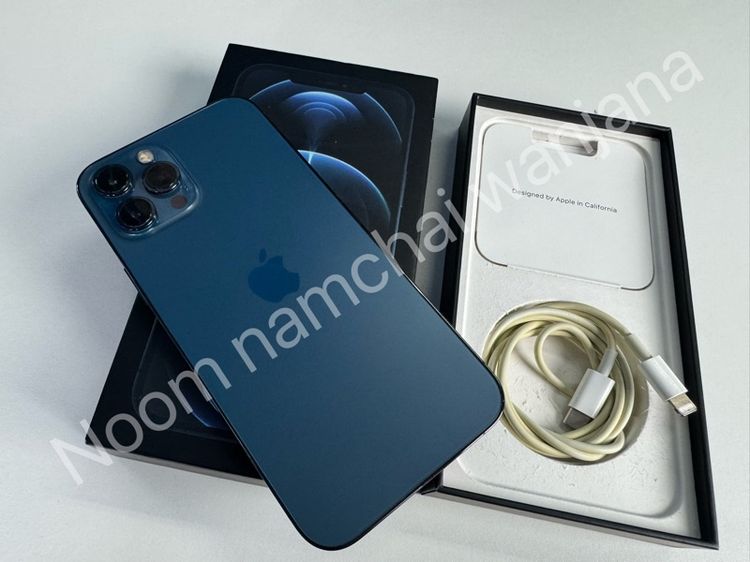 iPhone 12 Pro Max 128GB สี Pacific Blue  รูปที่ 8