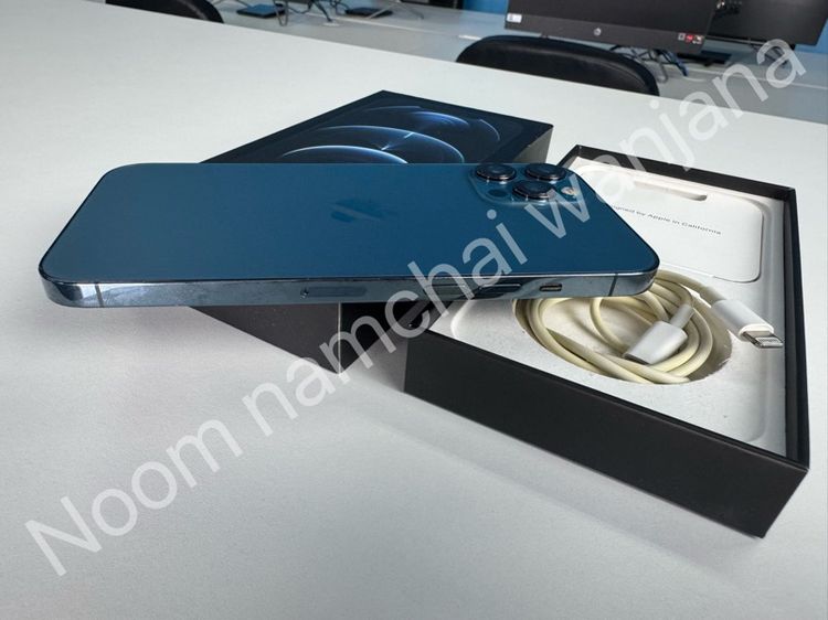iPhone 12 Pro Max 128GB สี Pacific Blue  รูปที่ 5