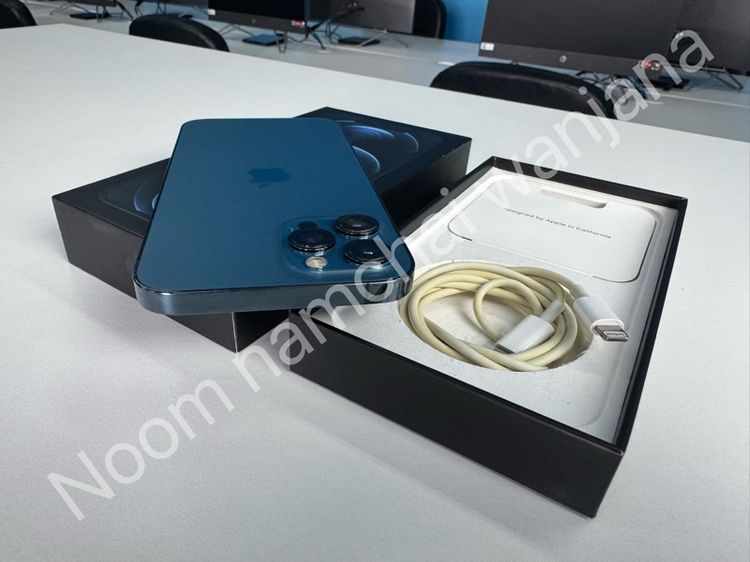 iPhone 12 Pro Max 128GB สี Pacific Blue  รูปที่ 4