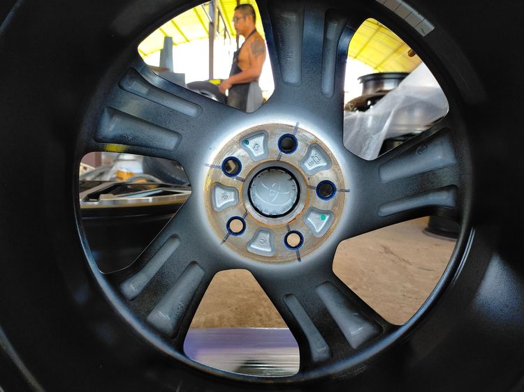 แม็กโตโยต้า ขอบ18 กว้าง7 et40 สีเดิมป้ายแดง ใส่ เวลอส ยาริสครอส altis เฟียสต้า พรูส วิช อื่นๆ 5 รู 100 รูปที่ 7