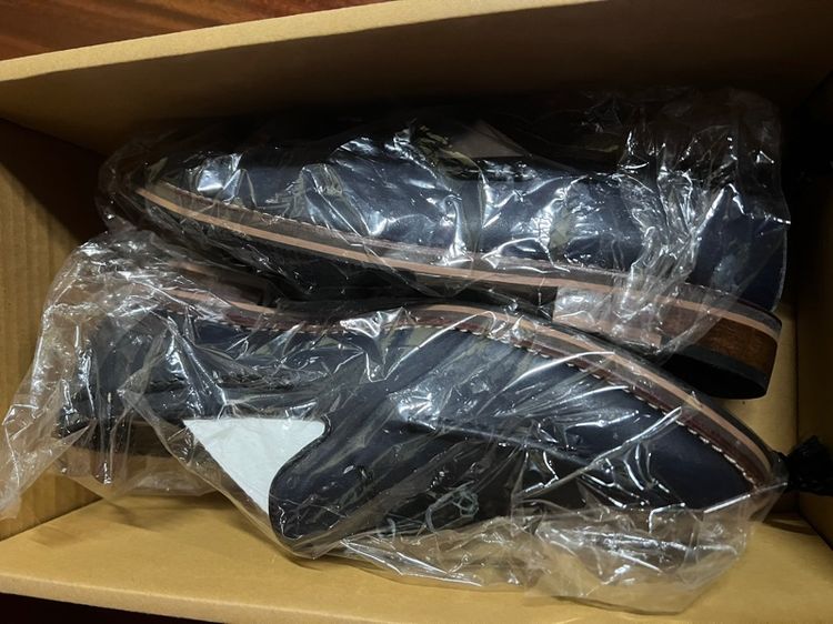 รองเท้าหนังสีNAVY รูปที่ 2