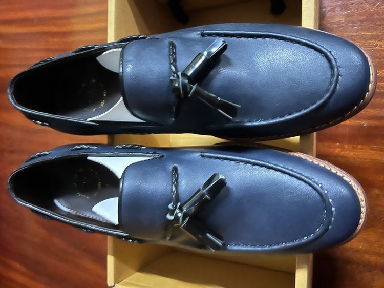 รองเท้าหนังสีNAVY