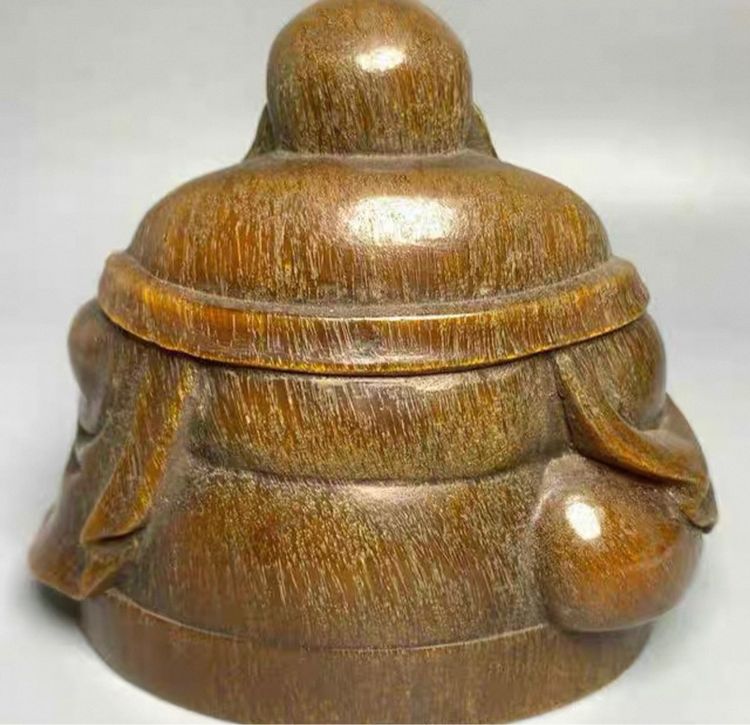 ❣️พระพุทธรูปพระศรีอริยเมตไตรย  แกะสลักด้วยมือเป็นรูปเขาจามรีแบบทิเบต  รูปที่ 2