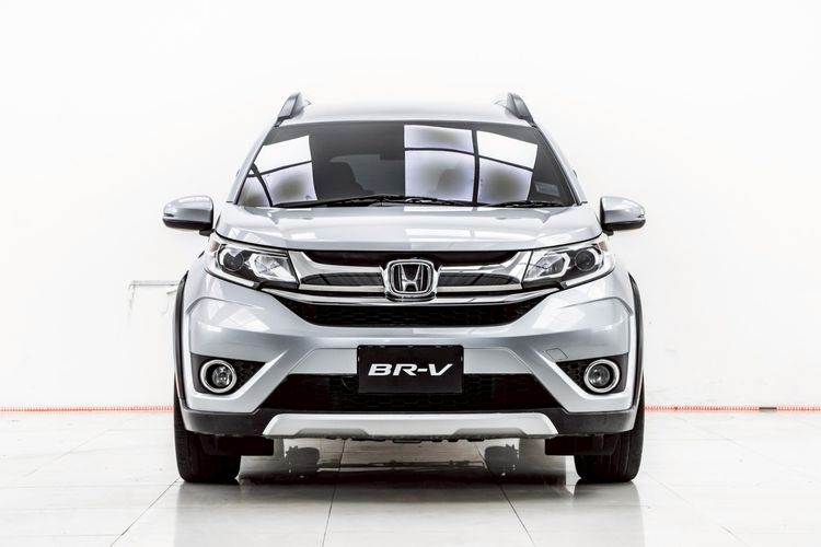 Honda BR-V 2016 1.5 SV Utility-car เบนซิน ไม่ติดแก๊ส เกียร์อัตโนมัติ เทา รูปที่ 4