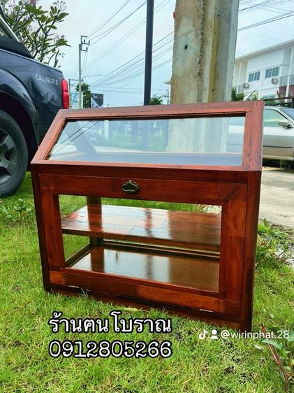 ตู้โชว์ ตู้ส้มตำ ตู้ข้าวมันไก่ ตู้ก๋วยจั๊บ ตู้ก๋วยเตี๋ยว ตู้ไม้สัก ตู้เบเกอรี่ ตู้ครัวซอง ตู้ขนมปัง  รูปที่ 2