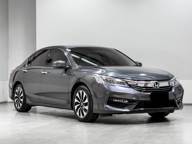 Honda Accord 2016 2.0 Hybrid Sedan ไฮบริด เกียร์อัตโนมัติ เทา รูปที่ 3